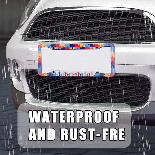 50% Off Autism Awareness License Plate Frame 2-Pack - Image 6