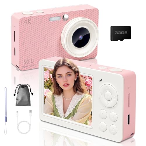 54% Off HUAZIX 4K Digital Camera with 32GB Card