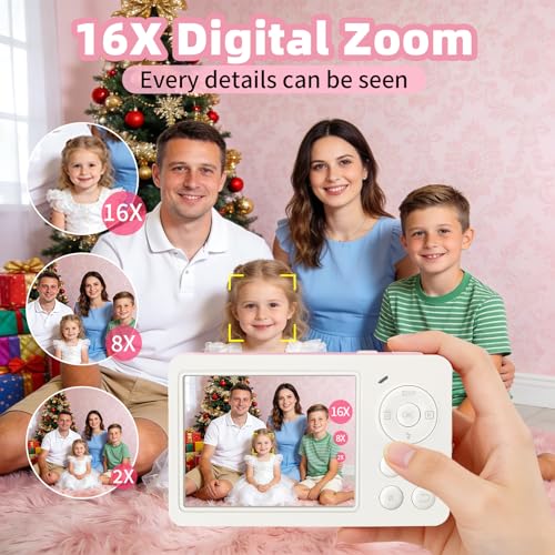 54% Off HUAZIX 4K Digital Camera with 32GB Card - Image 3
