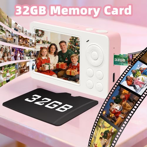 54% Off HUAZIX 4K Digital Camera with 32GB Card - Image 6