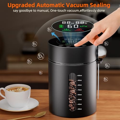Save 40% on ZDXBO Automatic Vacuum Coffee Canister - Image 2
