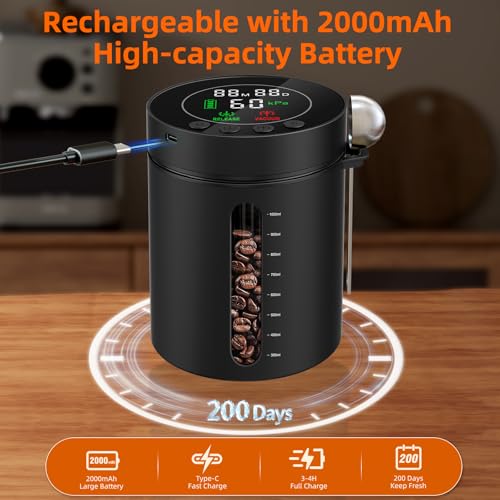 Save 40% on ZDXBO Automatic Vacuum Coffee Canister - Image 6