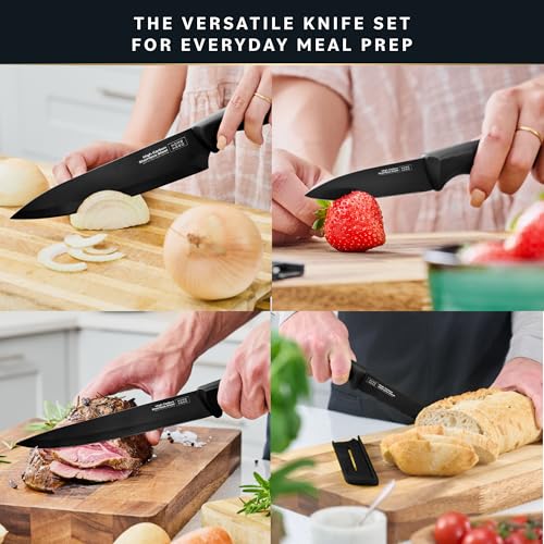 Save 62% on Home Hero 12-Piece Ceramic Coated Knife Set - Image 5