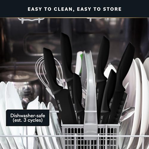 Save 62% on Home Hero 12-Piece Ceramic Coated Knife Set - Image 6