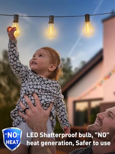 50% Off Outdoor String Lights - 100ft Shatterproof Warm Lights - Image 5