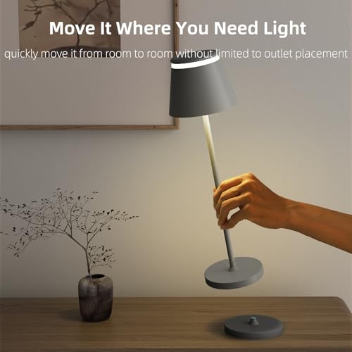 50% Off Cordless Table Lamps Set of 2 with Remote Control - Image 3