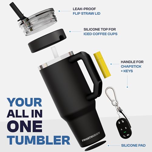 42% Off Thicc Buddy 40 oz Insulated Tumbler - Vanilla Ice Cream - Image 3