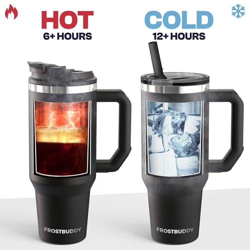 42% Off Thicc Buddy 40 oz Insulated Tumbler - Vanilla Ice Cream - Image 6