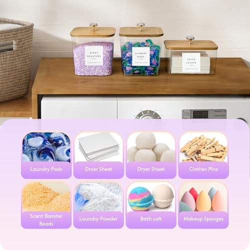 42% Off POLRAI 3-Piece Laundry Storage Container Set - Image 3