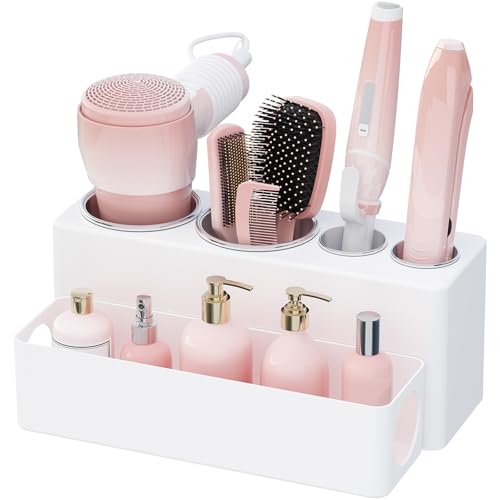 Save 34% on Lifewit Acrylic Hair Tool Organizer with 4 Cups - Image 1