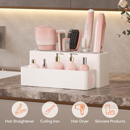 Save 34% on Lifewit Acrylic Hair Tool Organizer with 4 Cups - Image 3