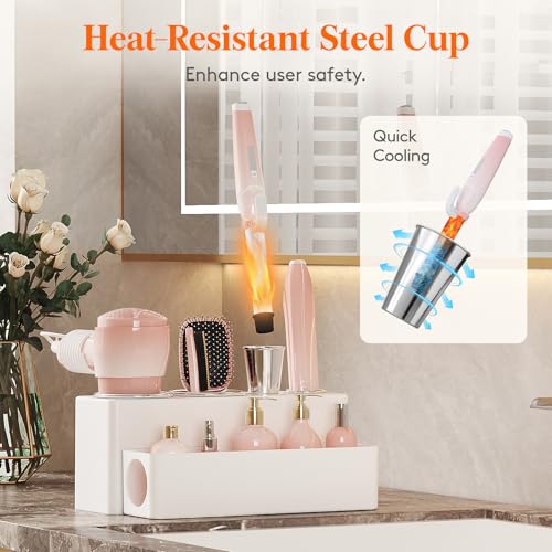 Save 34% on Lifewit Acrylic Hair Tool Organizer with 4 Cups - Image 4