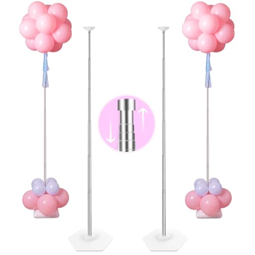 40% Off YALLOVE Heavy Duty Balloon Column Stand Kit (Set of 2) - Image 1