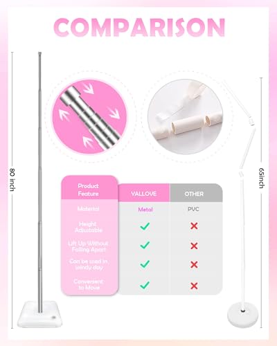 40% Off YALLOVE Heavy Duty Balloon Column Stand Kit (Set of 2) - Image 3