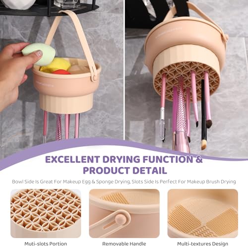 36% Off GOLIKEE 3-in-1 Silicone Makeup Brush Cleaner Mat - Image 4