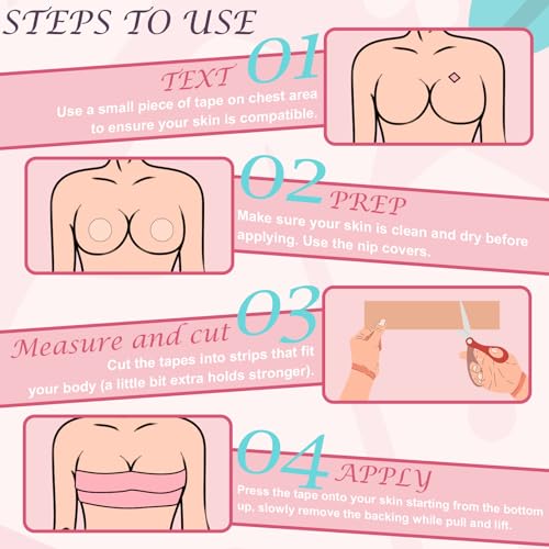 40% Off Hopkost Breast Lift Tape with Nipple Covers - Image 4