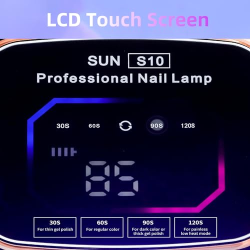 50% Off Cordless Nail Lamp for Gel Polish - Fast Curing - Image 3