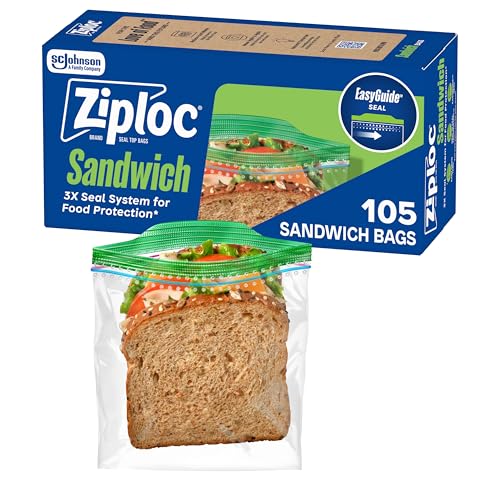Save 25% on Ziploc Sandwich & Snack Bags (105 Count) - Image 1