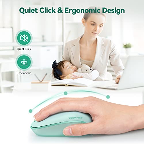 43% Off TECKNET Quiet Wireless Mouse with Code 9L7UU885 - Image 4