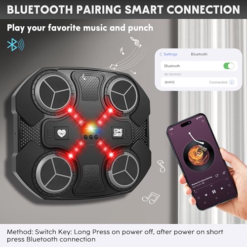 35% Off Awinto Music Boxing Machine with Bluetooth & Gloves - Image 2