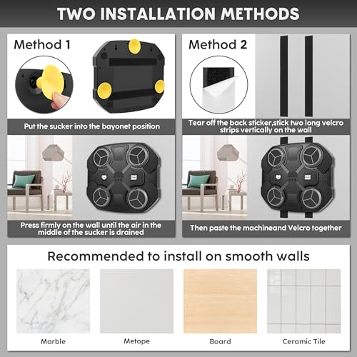 35% Off Awinto Music Boxing Machine with Bluetooth & Gloves - Image 4