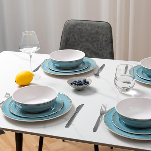 50% Off ZAROCRUS 18-Piece Melamine Dinnerware Set - Image 5