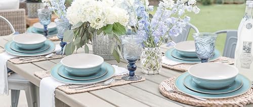 50% Off ZAROCRUS 18-Piece Melamine Dinnerware Set - Image 6