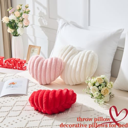 50% Off Heart-Shaped Throw Pillows for Valentine's Day Decor - Image 3