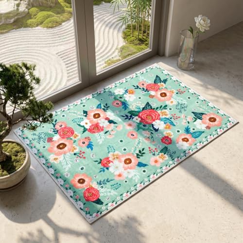 Save 20% on GRANNY SAYS Floral Indoor Doormat - Image 1