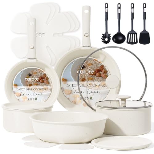 Save 38% on CAROTE 19-Piece Nonstick Cookware Set - Image 1