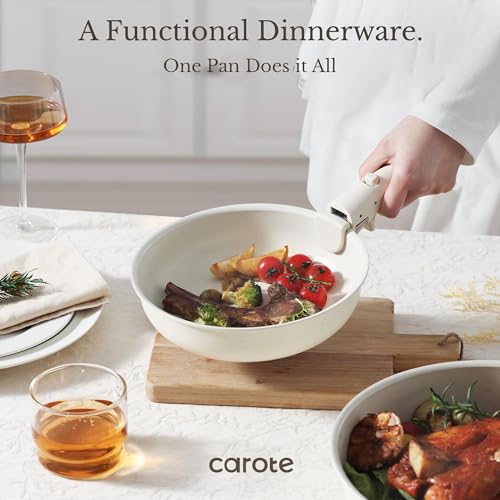 Save 38% on CAROTE 19-Piece Nonstick Cookware Set - Image 5