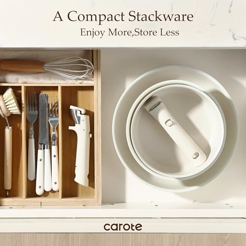 Save 38% on CAROTE 19-Piece Nonstick Cookware Set - Image 6