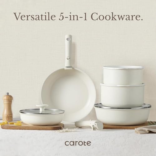 Save 38% on CAROTE 19-Piece Nonstick Cookware Set - Image 7