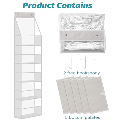 50% Off Bbbyddd Over-The-Door Organizer with Clear Pockets - Image 6