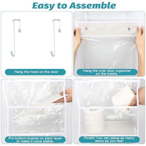 50% Off Bbbyddd Over-The-Door Organizer with Clear Pockets - Image 7