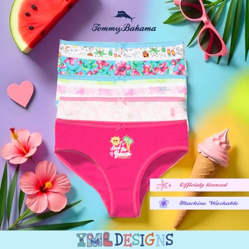 80% Off Tommy Bahama Girls' 5-Pack Cotton Underwear - Image 2