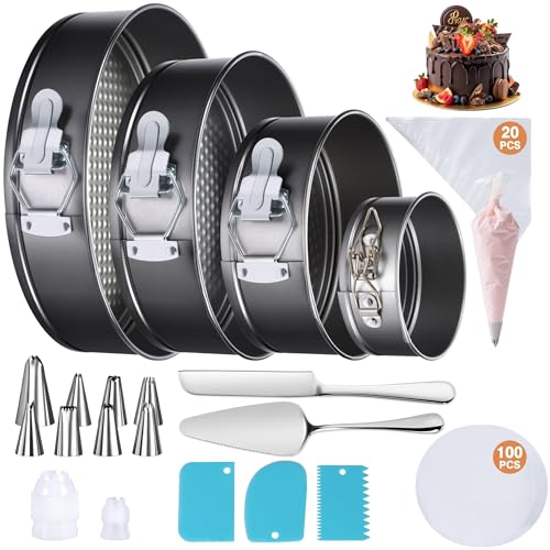 40% Off 139-Piece Springform Cake Pan & Decorating Set - Image 1