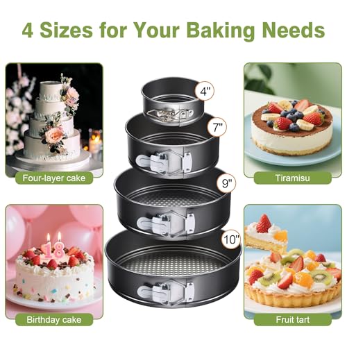 40% Off 139-Piece Springform Cake Pan & Decorating Set - Image 3