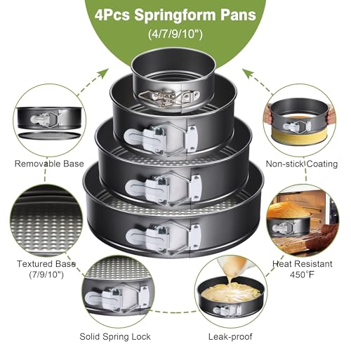 40% Off 139-Piece Springform Cake Pan & Decorating Set - Image 5