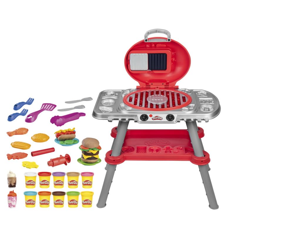 54% Off Play-Doh Sizzlin' Grill Playset with Lights & Sounds - Image 4