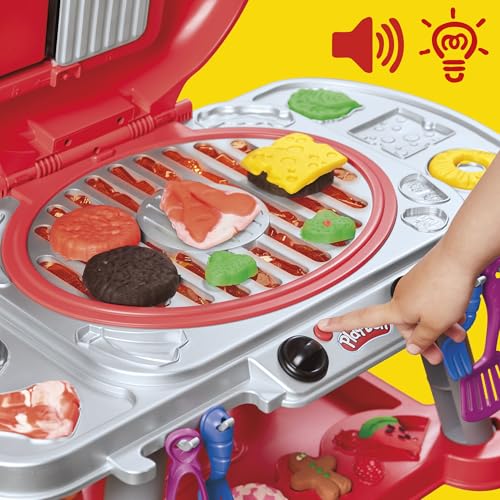 54% Off Play-Doh Sizzlin' Grill Playset with Lights & Sounds - Image 5