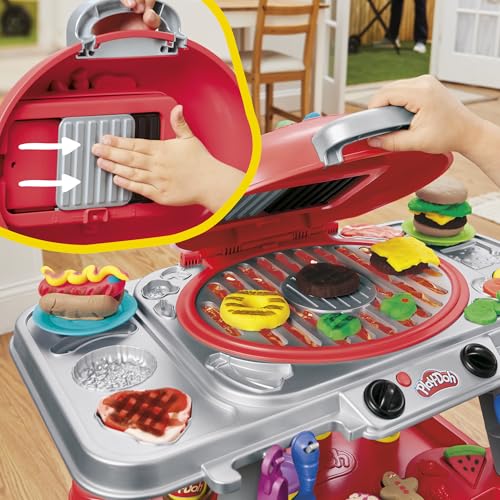 54% Off Play-Doh Sizzlin' Grill Playset with Lights & Sounds - Image 6