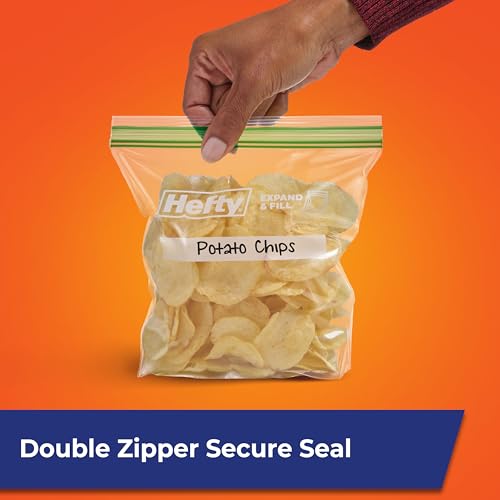 Save on Hefty XL Expandable Sandwich Bags, 130 Count - Image 3