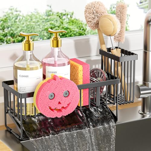 Save 41% on Smiley Face Sponge Holder with Drainage - Image 1