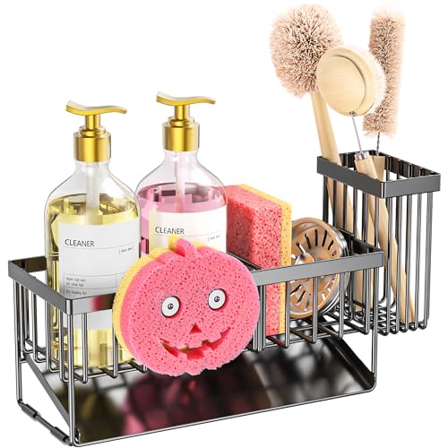 Save 41% on Smiley Face Sponge Holder with Drainage - Image 6