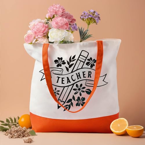 50% Off Orange Teacher Appreciation Gift Set with Tumbler & Bag - Image 2