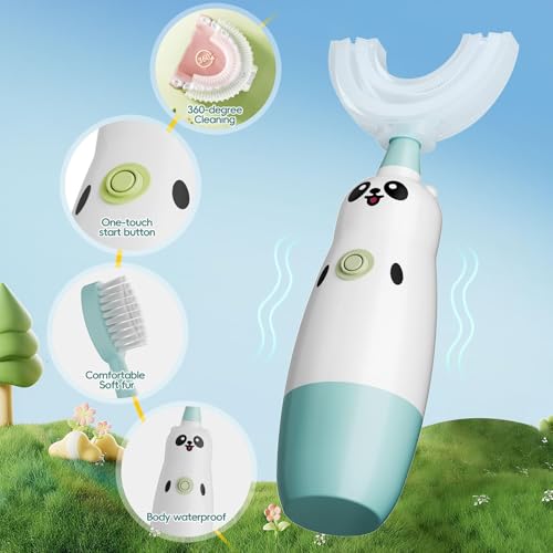Save 42% on Kids U-Shaped Electric Toothbrush - Image 2