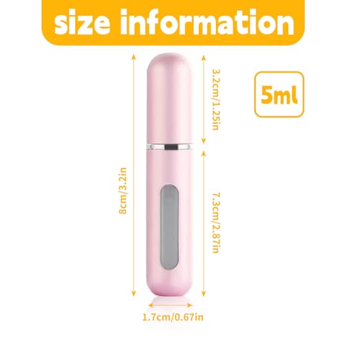 Save 30% on 6-Pack Mini Refillable Perfume Travel Bottles - Image 2