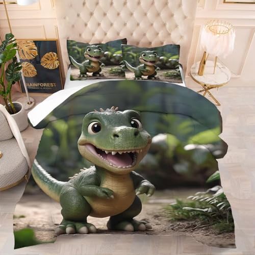 50% Off Dinosaur Comforter Set for Kids - Twin Size - Image 1