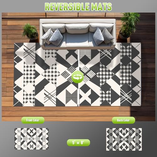 50% Off WILDROOTS 5x8ft Waterproof Outdoor Rug - Image 2